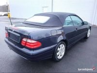 Używany Mercedes CLK320 2001 Granatowy Kabriolet