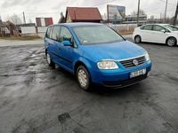 Używany VW Touran 101 KM (74 kW) 2003 Niebieski Minivan