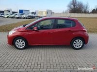 Używany Peugeot 208 2015 Bordowy Hatchback