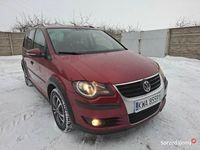Używany VW Touran Cross 2009 Bordowy Minivan