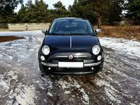 Używany Fiat 500 Lounge 85 KM (62 kW) 2012 Czarny Hatchback