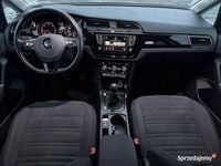 używany VW Touran 1.6TDI 110KM 2016r Comfortline, ACC, kamera III (2015-)