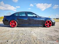 używany BMW 525 E60 D 2004r czarny anglik, groźny i nie do przeoczenia!