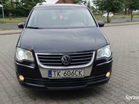 Używany VW Touran 2007 Czarny Minivan