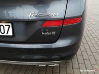 używany Hyundai Tucson hybryda 2019 1.6CRDI LED navi kamera zamiana