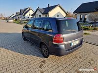 używany Opel Zafira 1,9 CDTI 120KM 2006r 7-miejscowy, Półskóra