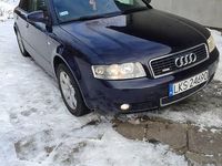 Używany Audi A4 S-Line 2003 Granatowy Sedan/Limuzyna