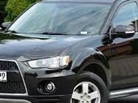Używany Mitsubishi Outlander 147 KM (108 kW) 2010 Czarny SUV