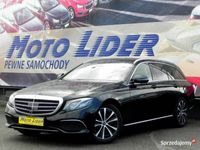 używany Mercedes E220 2dm 195KM 2017r. 122 000km