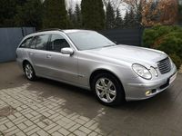 używany Mercedes E280 0 V6 CDI190KM Klimatronic Tempomat Skóra Navi Alu Xenon A…
