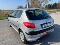 używany Peugeot 206 1.4 Benzyna, 125 tys km, Klimatyzacja, 5 Drzwi