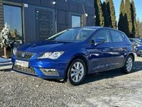 Używany Seat Leon 130 KM (95 kW) 2019 Niebieski ciemny (metalik) Hatchback