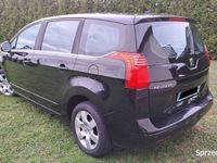 używany Peugeot 5008 lekko uszkodzony, 7 osobowy, automat, klima