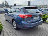 Używany Ford Focus Business Edition 95 KM (69 kW) 2018 Niebieski Sedan/Limuzyna
