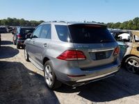 Używany Mercedes GLE350 302 KM (222 kW) 2016 Srebrny SUV
