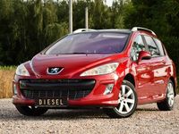 używany Peugeot 308 SW 1.6dm 112KM 2011r. 235 115km