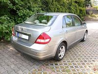 używany Nissan Tiida 1.6 benzyna 2007r Sedan Zarejestrowany Okazja