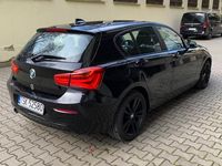 Używany BMW 118 Sport Line 150 KM (110 kW) 2016 Czarny Hatchback