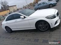 Używany Mercedes C300 AMG 2019 Biały Sedan/Limuzyna