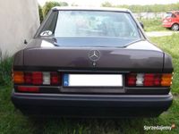 używany Mercedes 190 W 201-tka z LPG