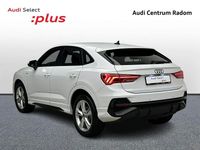 używany Audi Q3 35TFSI 150KM MANUAL Sline Kamera LED Ambiente Black Tempomat ACC