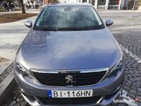 używany Peugeot 308 HDI,Ledy, Tempomat Panel dotykowy, 1 właś,1 wła