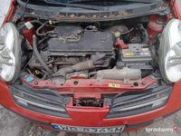 Używany Nissan Micra 2005 Czerwony Hatchback