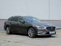 używany Mazda 6 automat, skórzana tapicerka, kamery 360 , head up, aktywny tempoma…