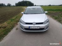 używany VW Golf VII Highline kombi, 1.6TDI, webasto, radar, czujniki