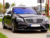 używany Mercedes S560 4dm 469KM 2017r. 110 000km