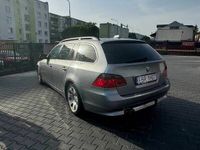 Używany BMW 535 2007 Srebrny Sedan/Limuzyna
