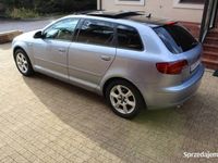 używany Audi A3 Sportback 8p 1.9 TDI panorama webasto Bose