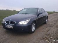 Używany BMW 523 Sport Line 177 KM (130 kW) 2005 Granatowy Sedan/Limuzyna