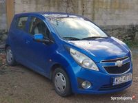 Używany Chevrolet Spark 68 KM (50 kW) 2010 Niebieski Hatchback