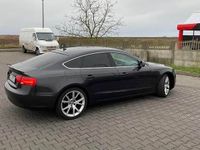 używany Audi A5 Sportback aktywny tempomat radar asystent pasa 2,0 TDI 177KM.