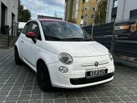 używany Fiat 500 1.4 Automat 100KM Klima Czerwone wnętrze + dach Alu 15 I (2007-)