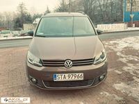 używany VW Touran 1.6dm 105KM 2013r. 99 311km