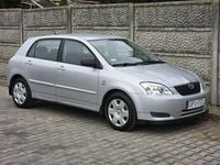 Używany Toyota Corolla 110 KM (80 kW) 2002 Srebrny (metalik) Hatchback