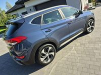 używany Hyundai Tucson kamera skóra navi 1.6 turbo benzyna przebieg III (2015-2020)
