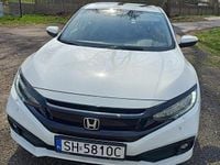 Używany Honda Civic 182 KM (133 kW) 2019 Biały Sedan/Limuzyna