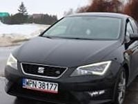 Używany Seat Leon 122 KM (89 kW) 2013 Czarny Hatchback