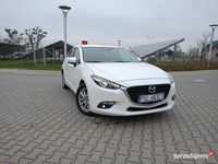 używany Mazda 3 Biała Perła Full LED Skóra Bose Kamera Navi