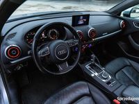 używany Audi A3 8v 2016 2.0 tfsi 220km quattro dsg mały przebieg