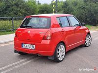 używany Suzuki Swift 2x komplety alufelg, grzane fotele, niski przebieg, borbet