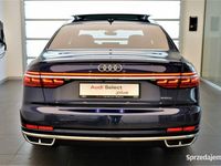 używany Audi A8 50 TDI V6 286 KM Quattro Webasto Pneumatyka Tiptronic B&O LaserMatrix D5 (2017-)