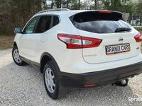 używany Nissan Qashqai 1.5 dCi # NAVI # Climatronic # Panorama # Kamera # Biała Pe…