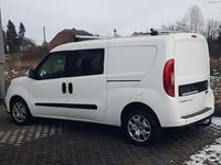 używany Fiat Doblò II MAXI 5 OSÓB DŁUGI KLIMA 6-BIEGÓW KRAJOWY 2xDRZWI BOCZNE PRZESUWNE
