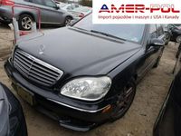 Używany Mercedes S55 AMG AMG 494 KM (363 kW) 2005 Czarny Sedan/Limuzyna