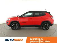 używany Jeep Compass Trailhawk PHEV 4xe skóra panorama navi ACC kamera LED grzane fotele Al