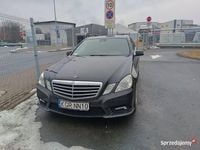 Używany Mercedes E350 AMG line 2010 Czarny Sedan/Limuzyna